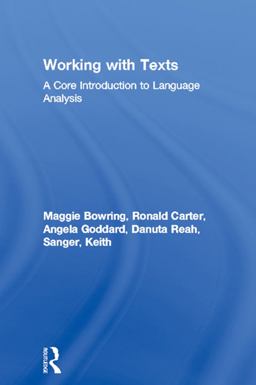 Working with Texts Working with Texts