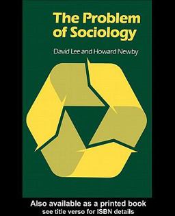 The Problem of Sociology
