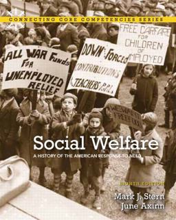 Social Welfare A History of the American Response to Need 8th 9780205001910 Front Cover