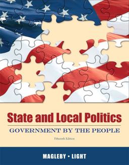 State and Local Politics Government by the People 15th 9780205006397 Front Cover