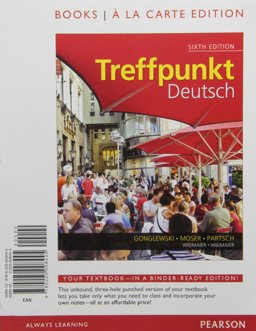 Treffpunkt Deutsch Grundstufe, Books a la Carte Edition 6th 9780205008445 Front Cover