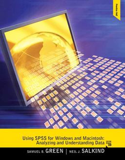 Using SPSS for Windows and Macintosh Analyzing and Understanding Data 6th 9780205020409 Front Cover