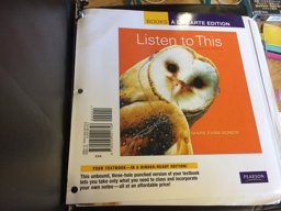 Listen to This, Books a la Carte Edition 2nd 9780205021758 Front Cover