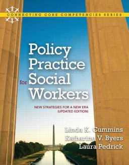 Policy Practice for Social Workers New Strategies for a New ERA  9780205022441 Front Cover