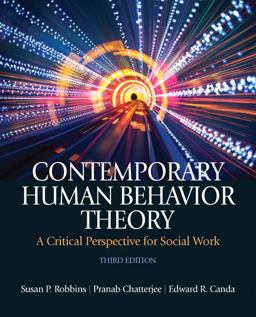 Contemporary Human Behavior Theory A Critical Perspective for Social Work 3rd 9780205033126 Front Cover