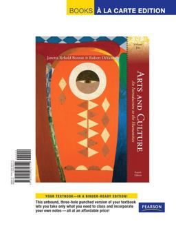 Arts and Culture An Introduction to the Humanities, Volume II, Books a la Carte Edition 4th 9780205034710 Front Cover