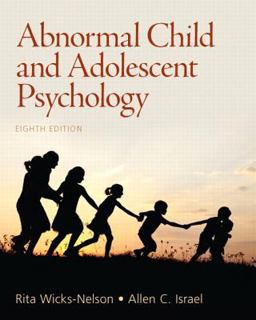 Abnormal Child and Adolescent Psychology 8th 9780205036066 Front Cover