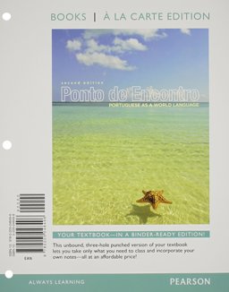 Ponto de Encontro Portuguese As a World Language, Books a la Carte Edition 2nd 9780205048496 Front Cover