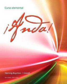 ï¿½Anda! Curso Elemental 2nd 9780205050109 Front Cover