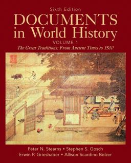 Documents in World History, Volume 1 6th 9780205050239 Front Cover