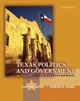 Texas Politics and Government 4th 9780205078639 Front Cover