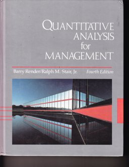 Quantitative Analysis for Management