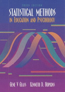 Statistical Methods in Education and Psychology 3rd 9780205142125 Front Cover