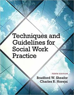Techniques and Guidelines for Social Work Practice