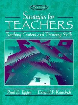 Strategies for Teachers Teaching Content and Thinking Skills 3rd 9780205150113 Front Cover