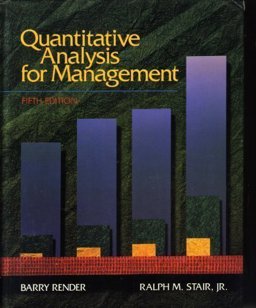 Quantitative Analysis for Management 5th 9780205153794 Front Cover