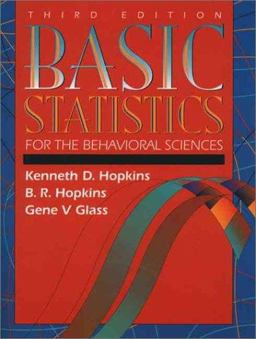 Basic Statistics for the Behavioral Sciences 3rd 9780205160860 Front Cover