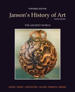 Janson's History of Art The Ancient World 8th 9780205161102 Front Cover