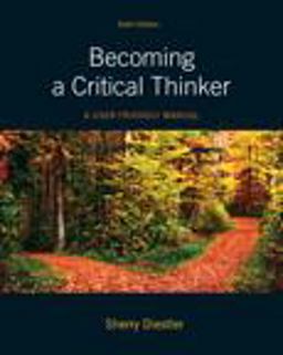 Becoming a Critical Thinker A User-Friendly Manual 6th 9780205176038 Front Cover