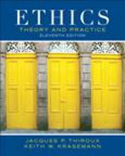 Ethics Theory and Practice 11th 9780205176403 Front Cover