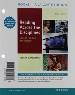 Reading Across the Disciplines, Books a la Carte Edition
