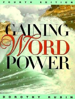 Gaining Word Power 4th 1996 9780205200665 Front Cover