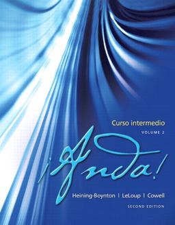ï¿½Anda! Curso Intermedio 2nd 9780205201587 Front Cover