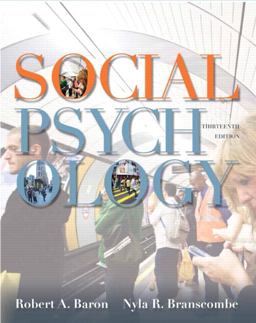 Social Psychology 13th 9780205205585 Front Cover