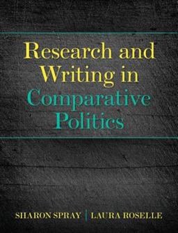 Research and Writing in Comparative Politics  9780205210305 Front Cover
