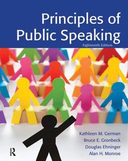 Principles of Public Speaking 18th 9780205211845 Front Cover