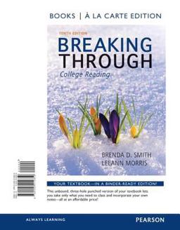 Breaking Through, Book a la Carte Edition