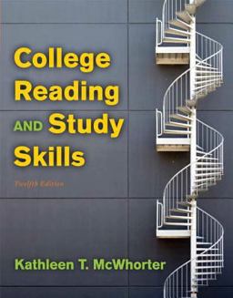 College Reading and Study Skills 12th 9780205213023 Front Cover