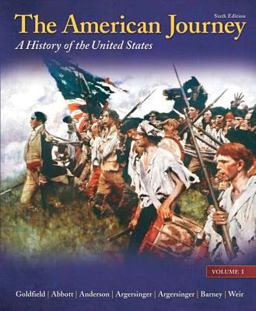American Journey A History of the United States 6th 9780205215881 Front Cover