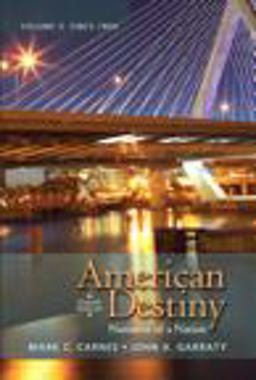 American Destiny Narrative of a Nation 4th 9780205216543 Front Cover