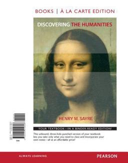 Discovering the Humanities, Books a la Carte Edition 2nd 9780205219698 Front Cover