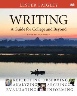Writing A Guide for College and Beyond 3rd 9780205223299 Front Cover