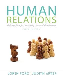 Human Relations A Game Plan for Improving Personal Adjustment 5th 9780205233052 Front Cover