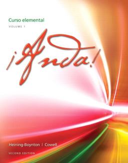 ï¿½Anda! Curso Elemental 2nd 9780205239771 Front Cover