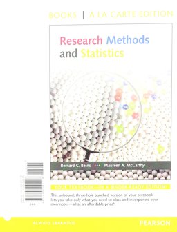 Research Methods and Statistics, Books a la Carte Edition
