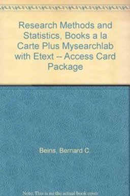 Research Methods and Statistics