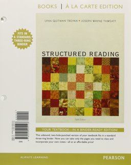 Structured Reading, Books a la Carte Edition