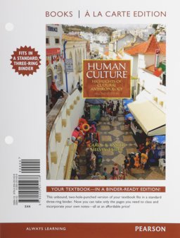 Human Culture, Books a la Carte Edition 2nd 9780205251438 Front Cover