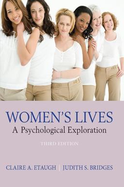 Women's Lives A Psychological Exploration 3rd 9780205255634 Front Cover