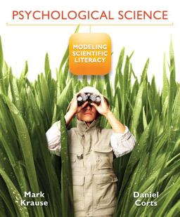 Psychological Science Modeling Scientific Literacy  9780205255863 Front Cover