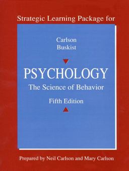 Strategic Learning in Psychology 5th 9780205262007 Front Cover