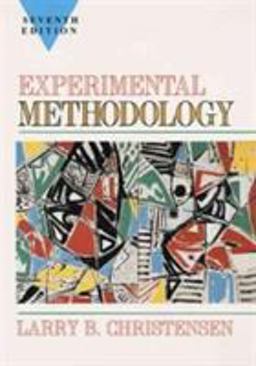 Experimental Methodology 7th 1996 9780205263653 Front Cover