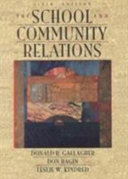 School and Community Relations 6th 9780205264148 Front Cover