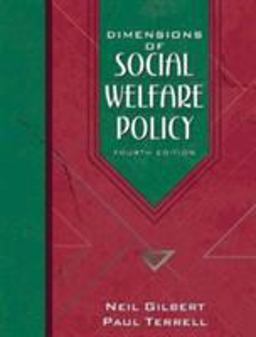 Dimension in Social Welfare Policy 4th 9780205267712 Front Cover