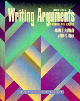 Writing Arguments Writing Arguments