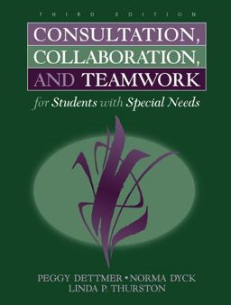 Consultation, Collaboration and Teamwork for Students with Special Needs 3rd 9780205290659 Front Cover